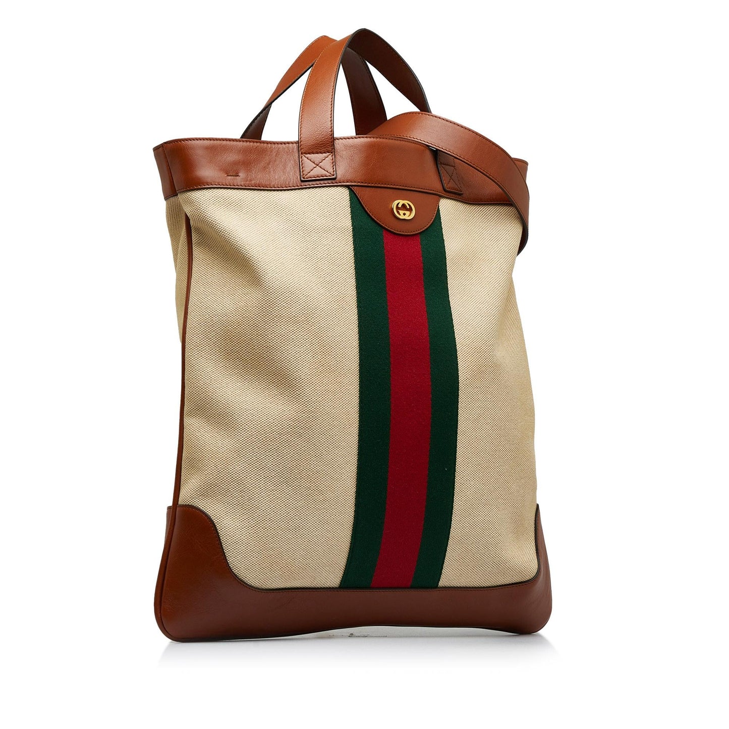 Gucci Web Canvas Satchel (SHG-g41Sc1)