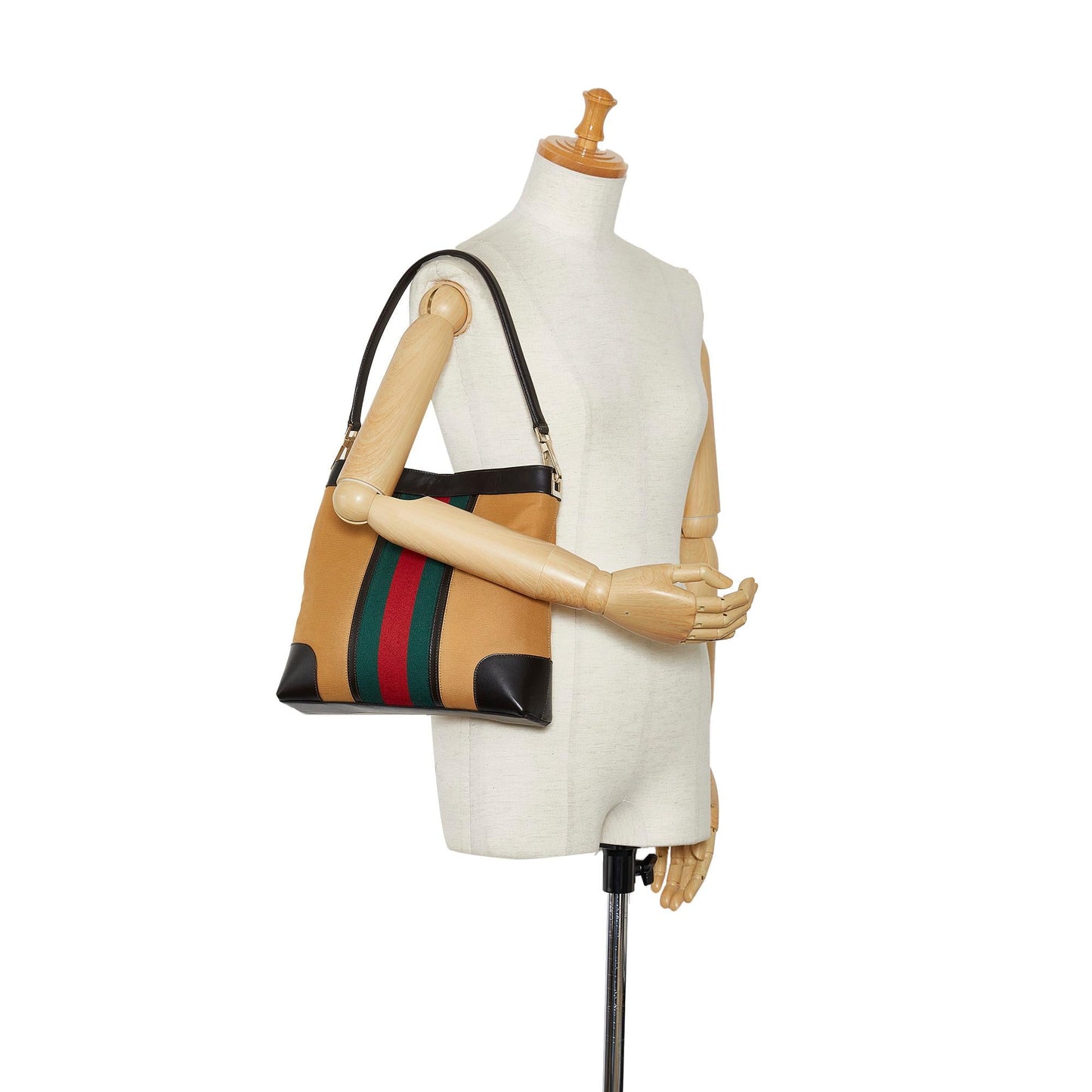 Gucci Web Shoulder Bag (SHG-W3n2Vc)