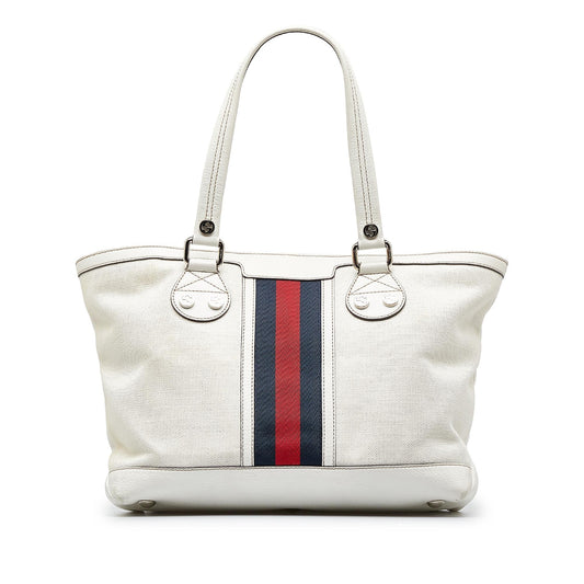 Gucci Web Sunset Tote Bag (SHG-Phveam)