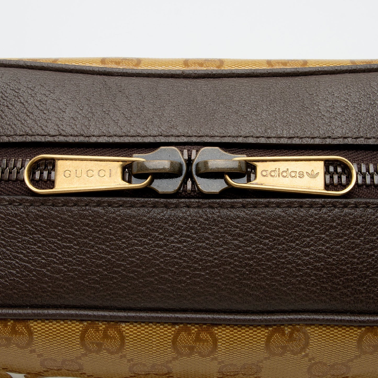 Gucci x Adidas GG Crystal Web Small Shoulder Bag (SHF-Qo4Xtd)
