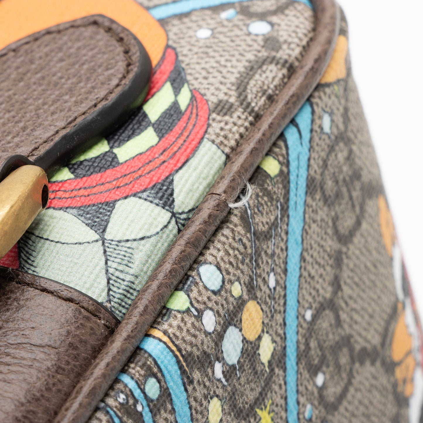 Gucci x Disney GG Supreme Donald Duck Mini Crossbody (SHF-dqXnM4)