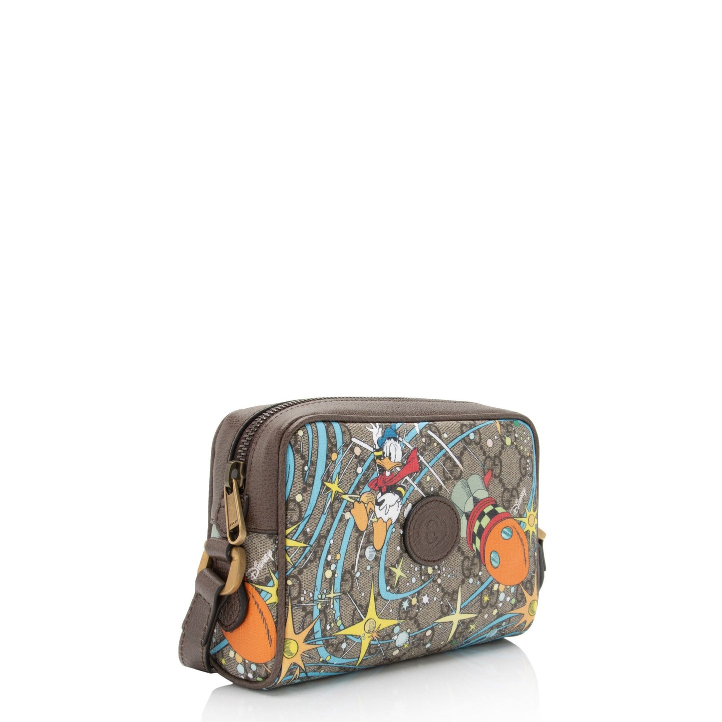 Gucci x Disney GG Supreme Donald Duck Mini Crossbody (SHF-dqXnM4)