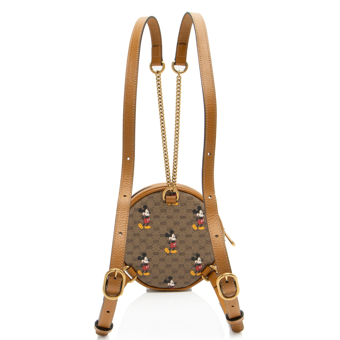 Gucci x Disney Micro GG Canvas Mickey Mouse Round Backpack