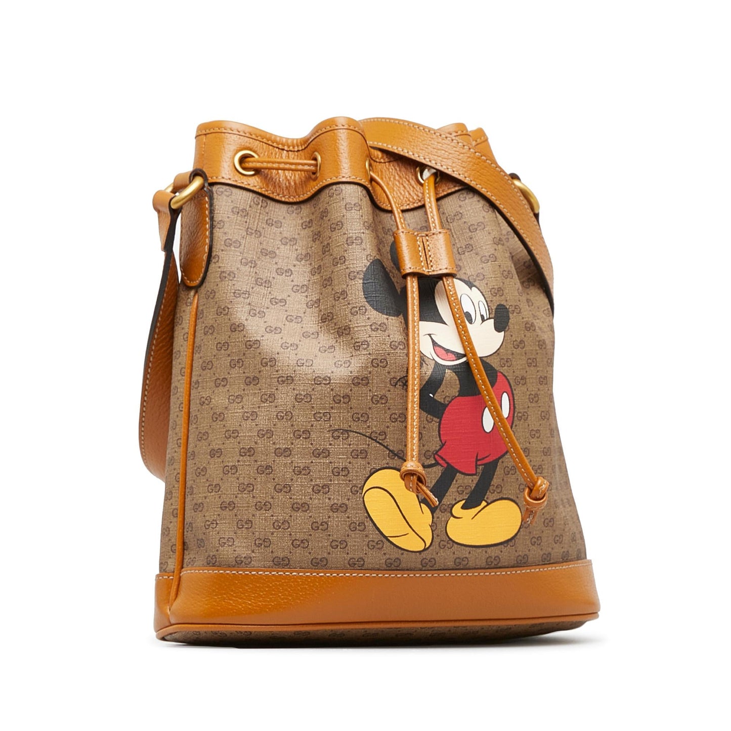 Gucci x Disney Small GG Supreme Bucket Bag (SHG-USm5CD)