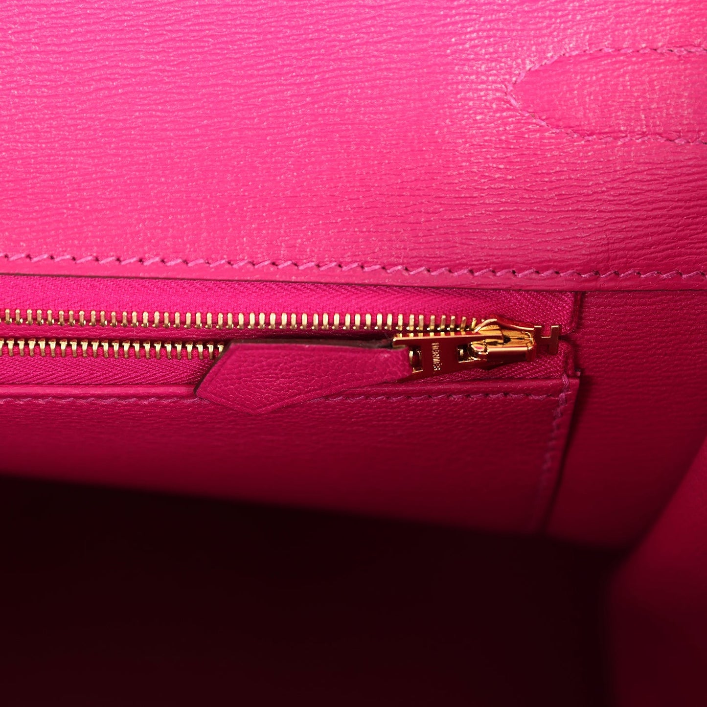 Hermes Birkin 35 Rose Scheherazade Shiny Porosus Crocodile Gold Hardware