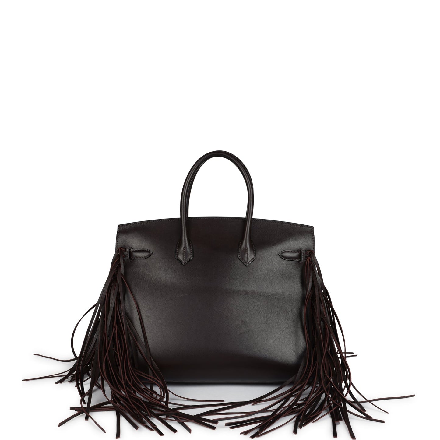 Hermes Anate Birkin 35 Chocolat Evergrain Gold Hardware