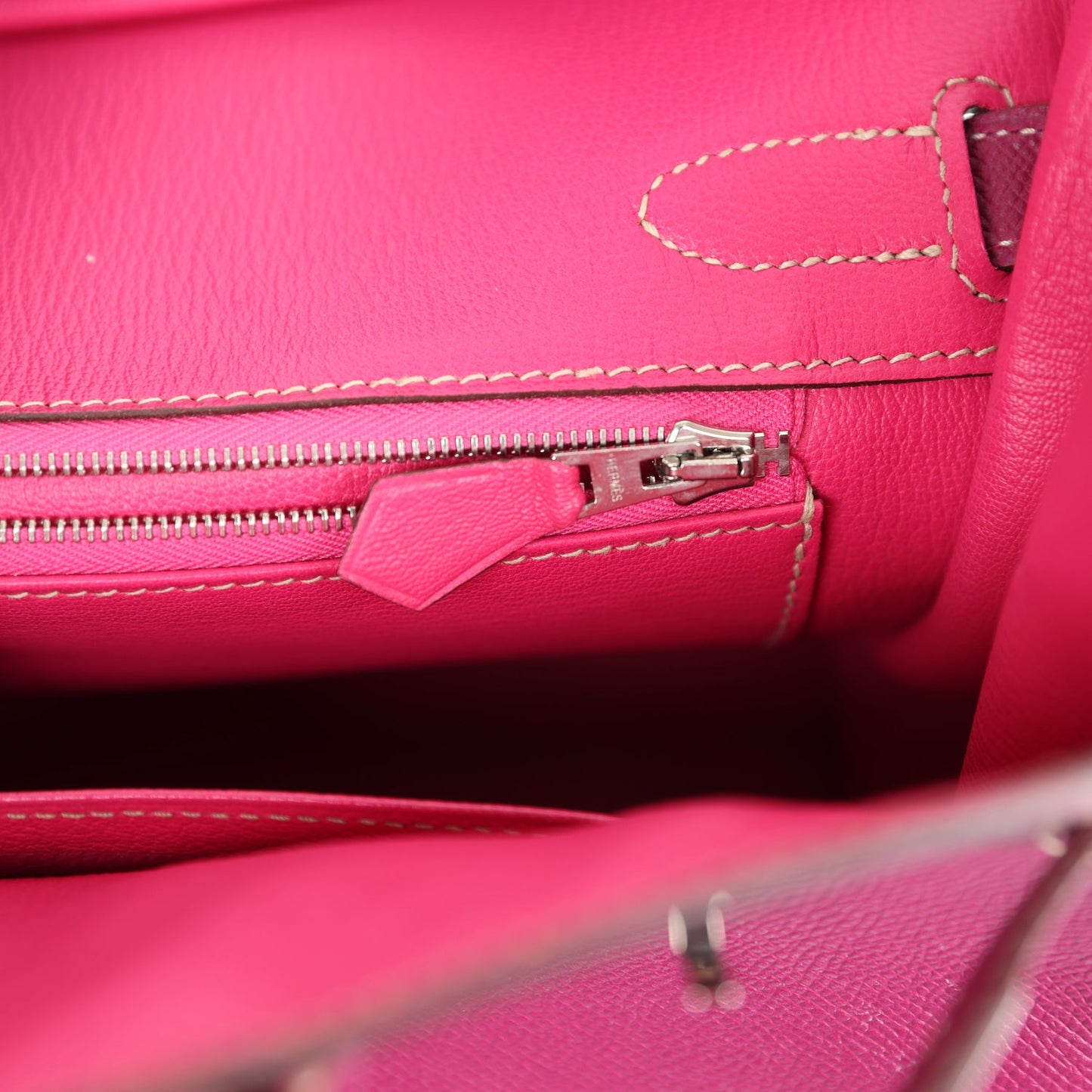 Hermes Birkin 30 Tosca Candy Epsom Palladium Hardware