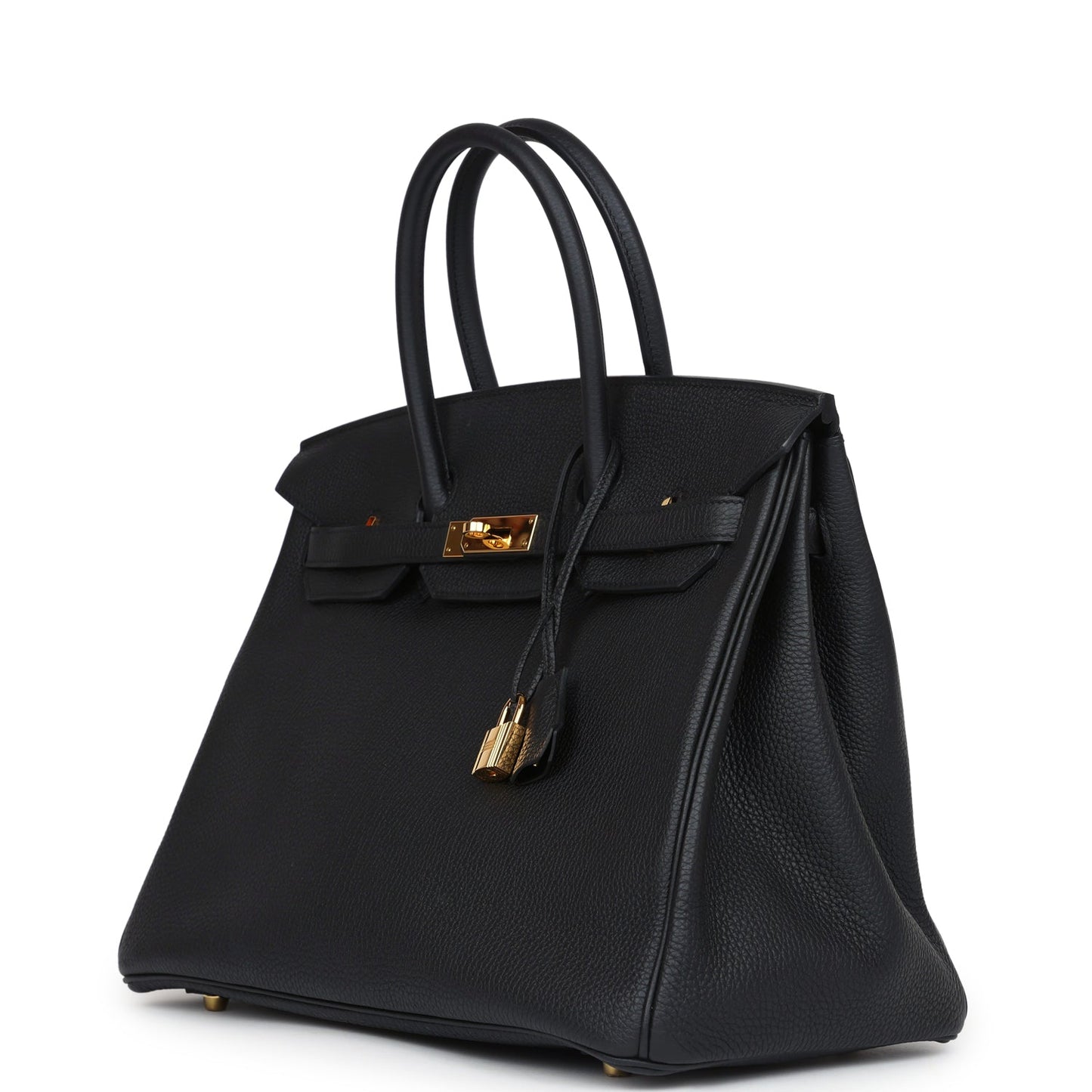 Hermes Birkin 35 Black Togo Gold Hardware