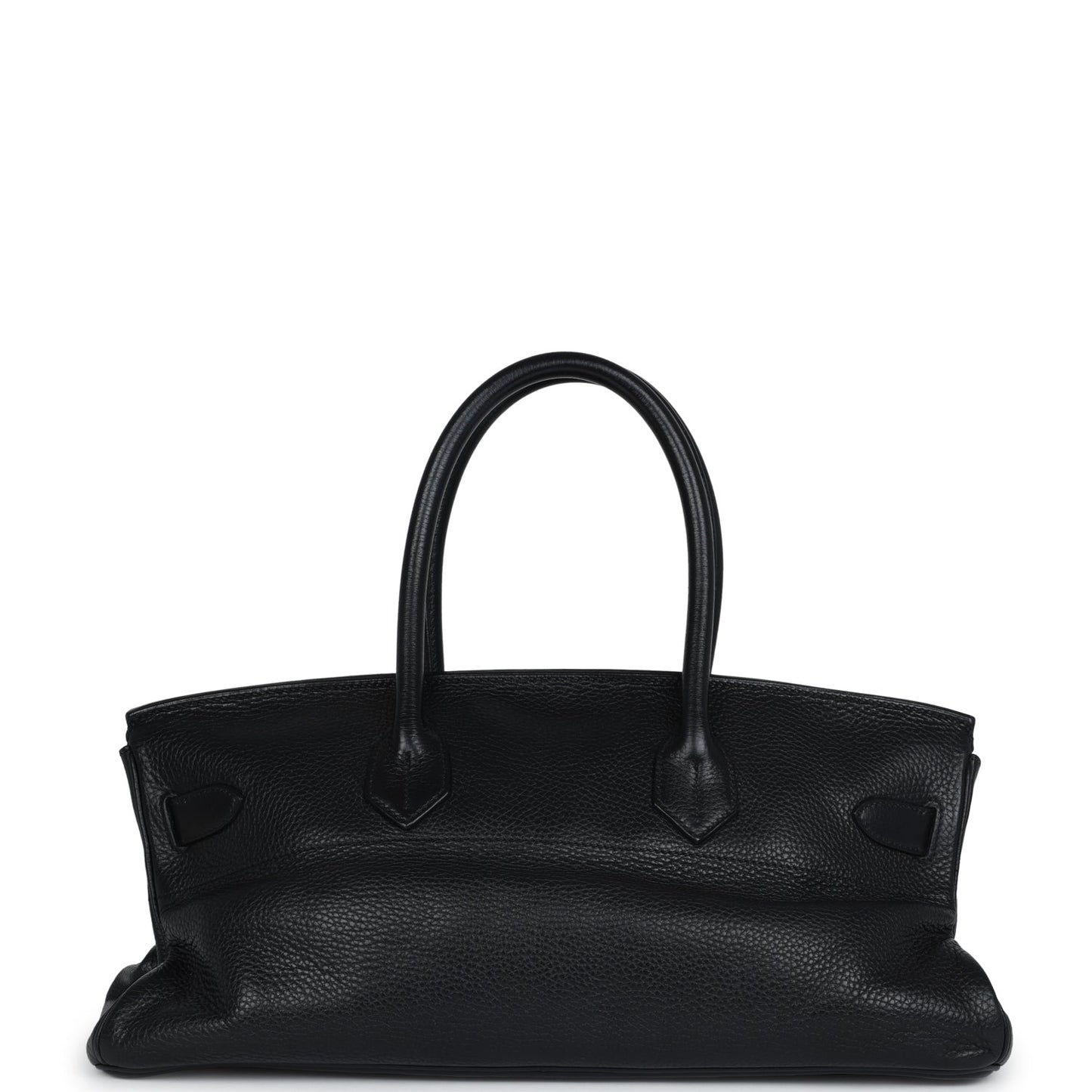 Hermes Shoulder Birkin 42 JPG Black Clemence Gold Hardware