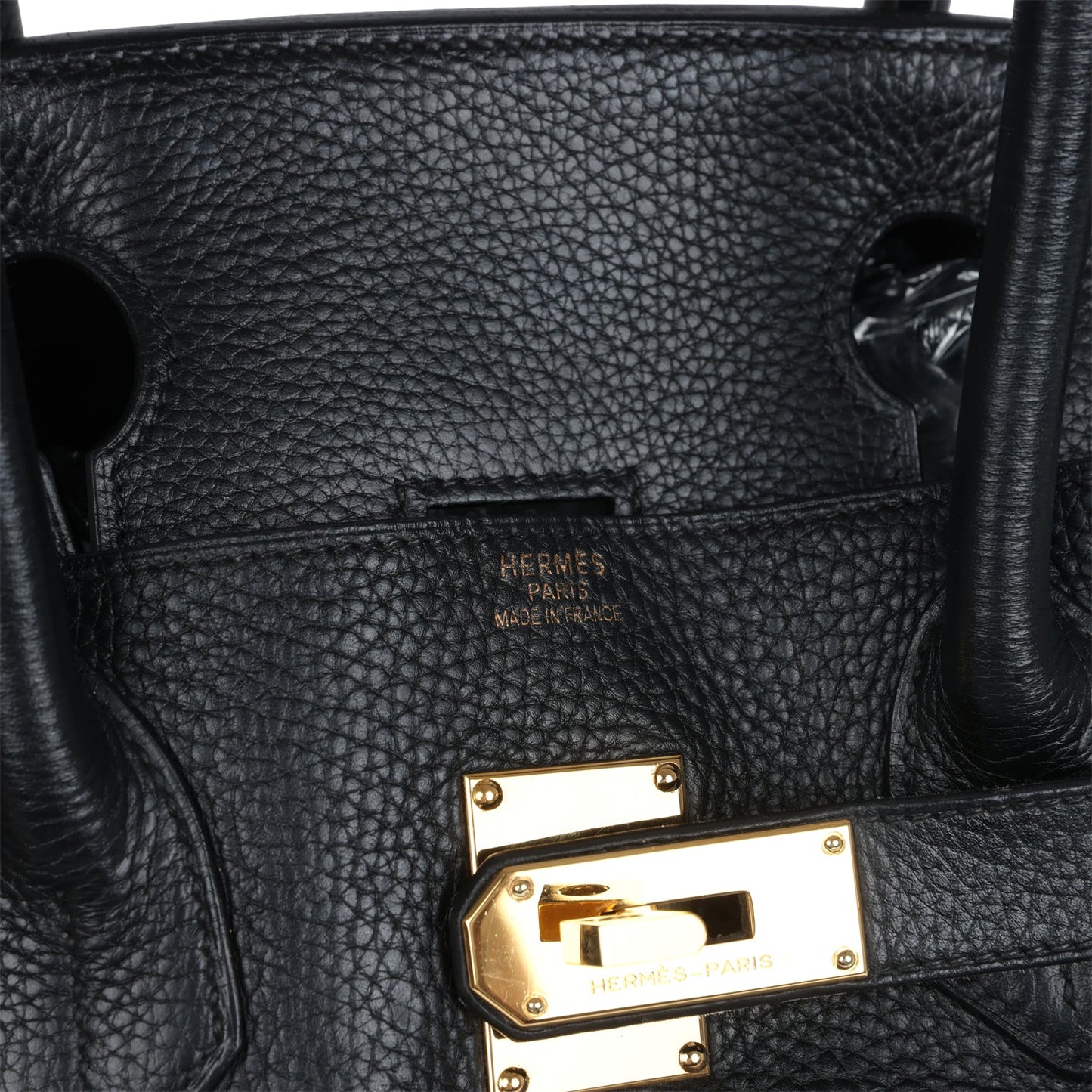 Hermes Shoulder Birkin 42 JPG Black Clemence Gold Hardware