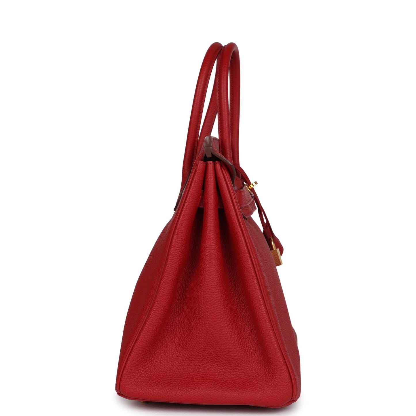 Hermes Birkin 35 Rouge Garance Togo Gold Hardware
