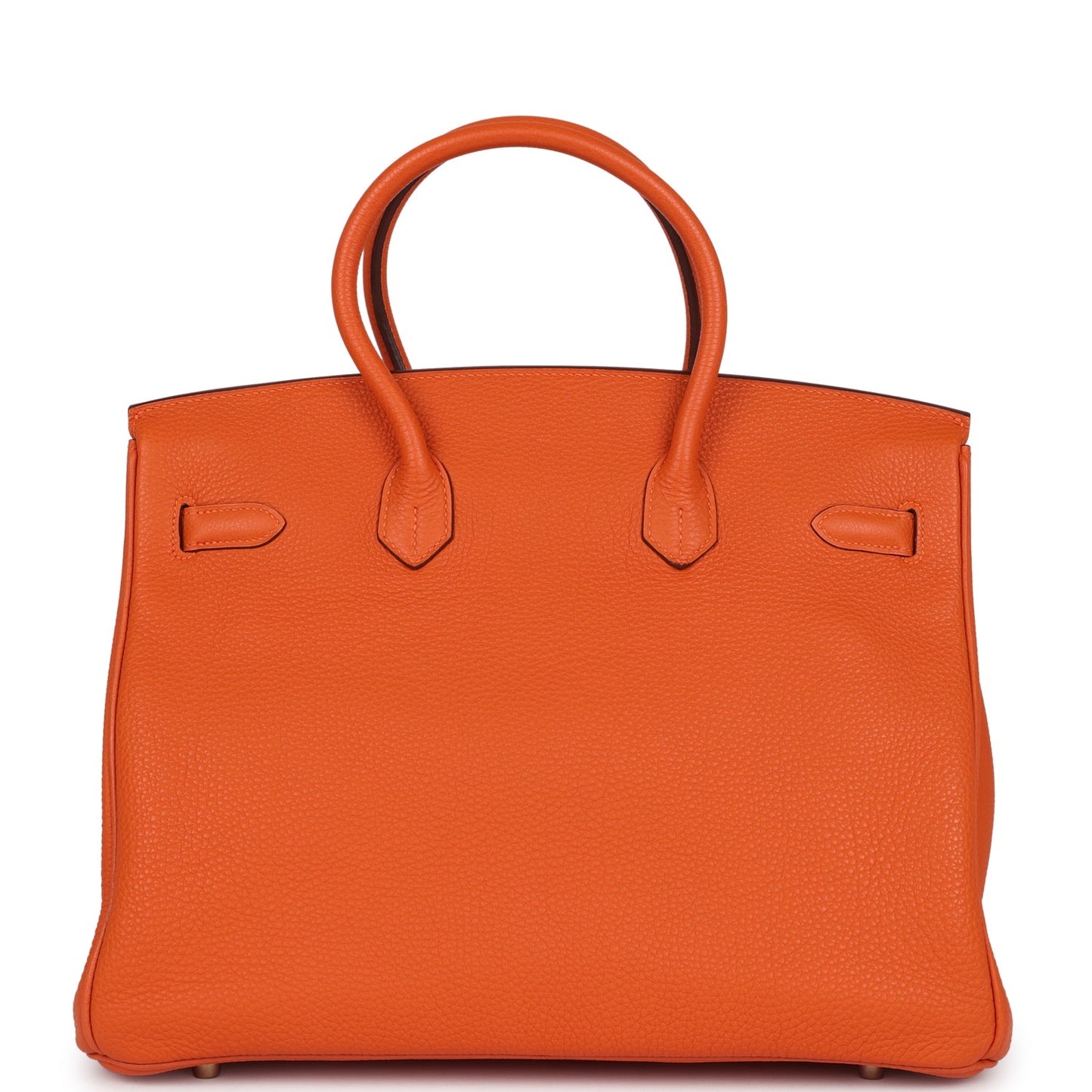 Hermes Birkin 35 Orange Togo Gold Hardware