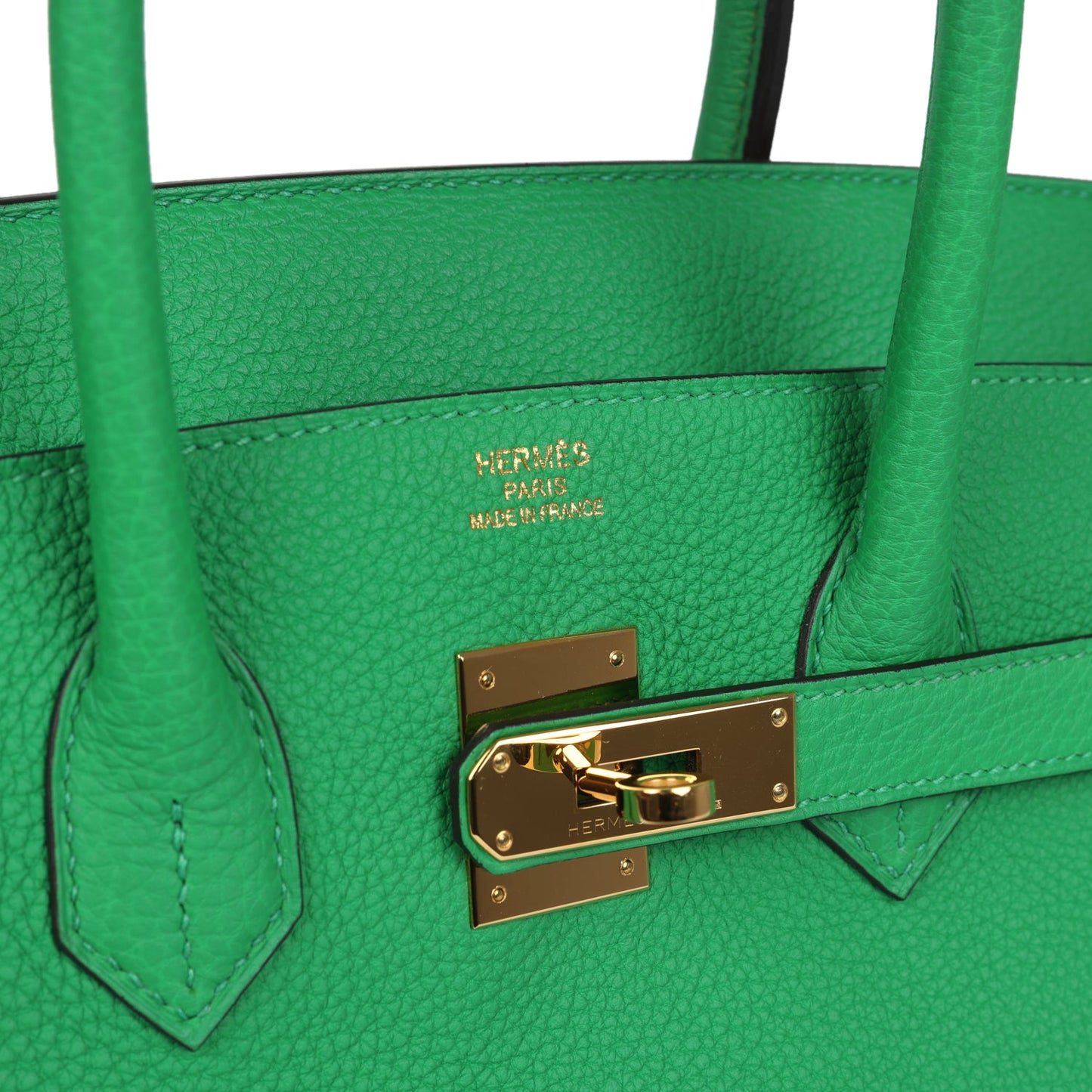 Hermes Birkin 35 Bambou Togo Gold Hardware