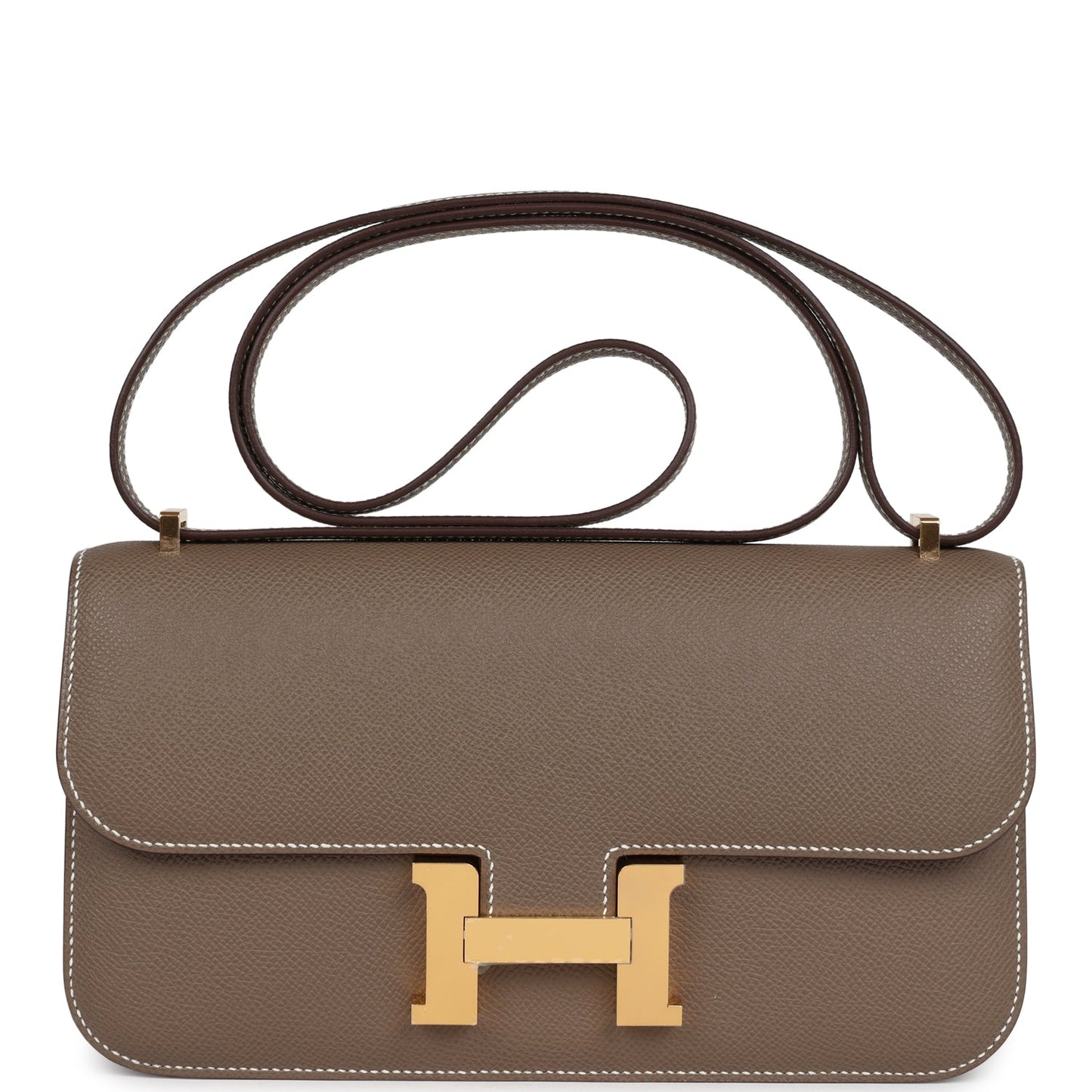 Hermes Constance Elan Etoupe Epsom Gold Hardware
