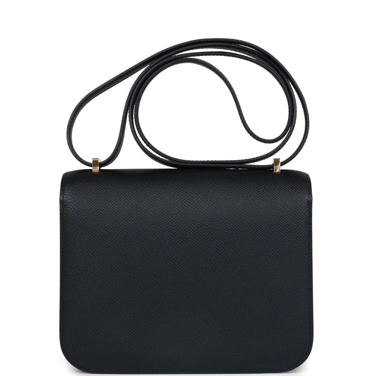 Hermes Constance 18 Black Epsom Gold Hardware