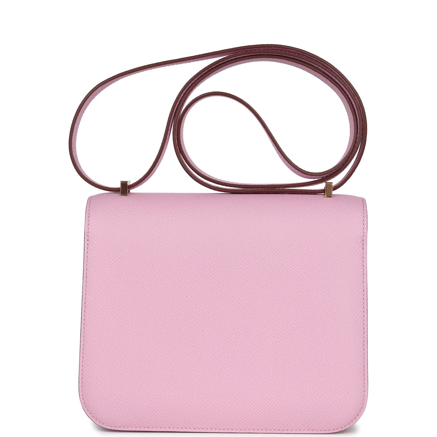 Hermes Constance 18 Mauve Sylvestre Epsom Rose Gold Hardware
