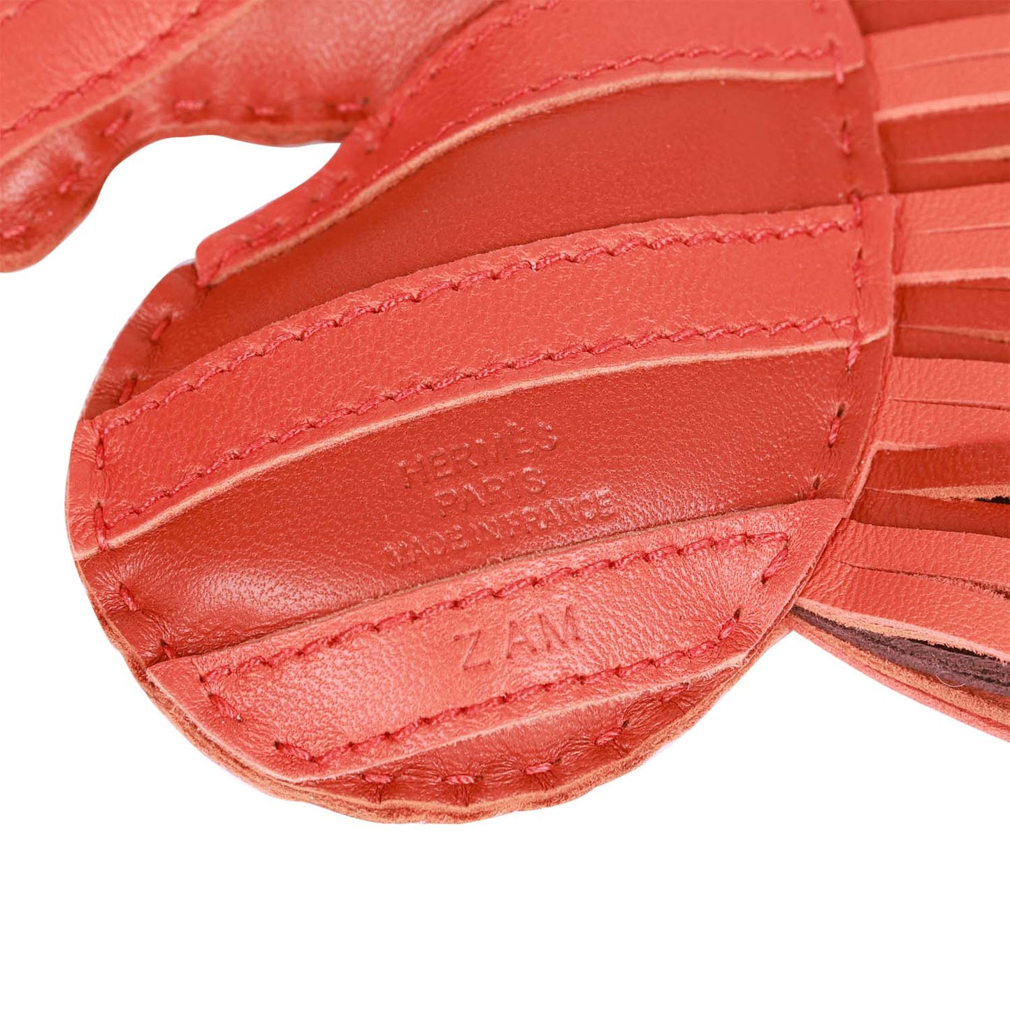 Hermes Carnelian/Poppy/Serie GeeGee Savannah Bag Charm PM
