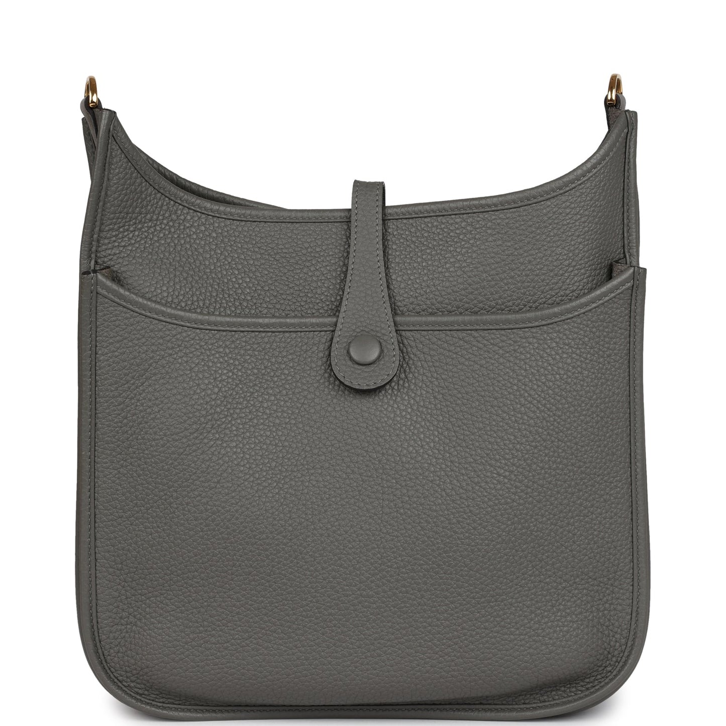 Hermes Evelyne III PM Gris Meyer Clemence Gold Hardware