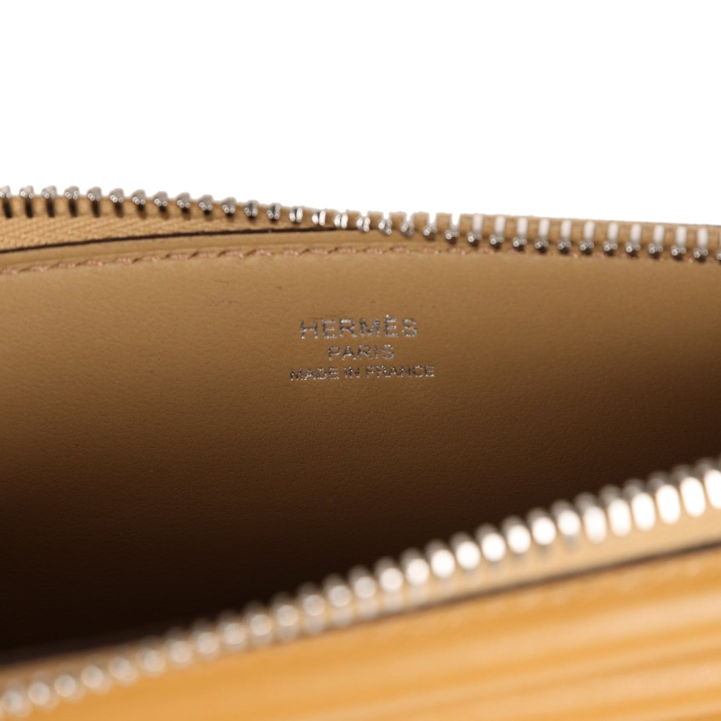 Hermes Cadena Lock Bag Poussiere Tadelakt Palladium Hardware