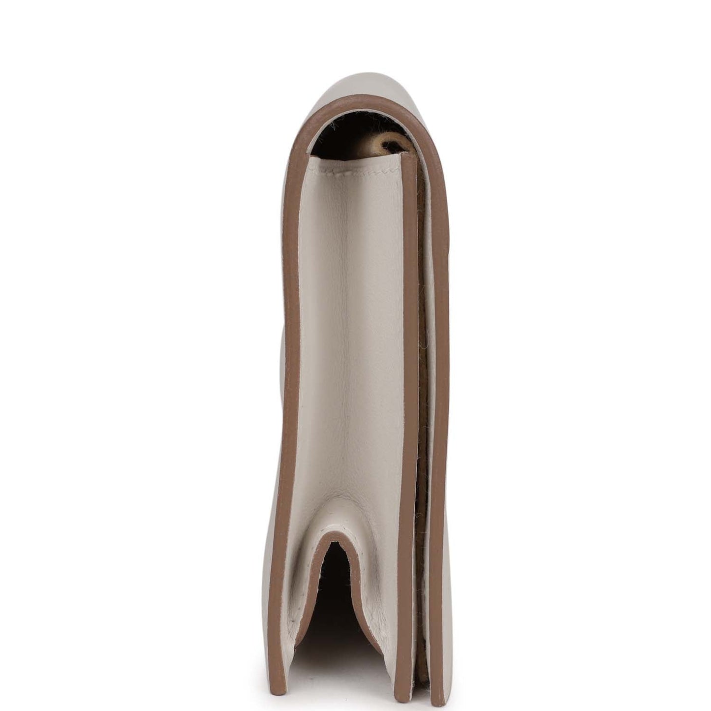 Hermes Shadow Kelly Cut Gris Pale Swift