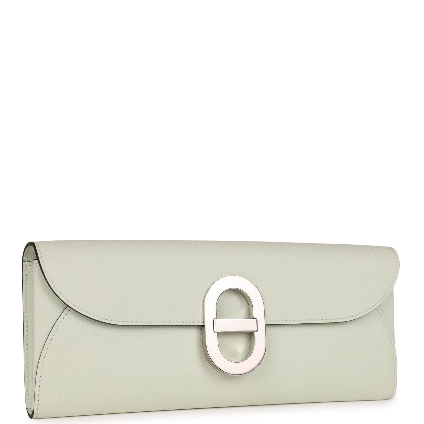 Hermes Chaine d'Ancre Wallet to Go Vert Fizz Epsom Palladium Hardware