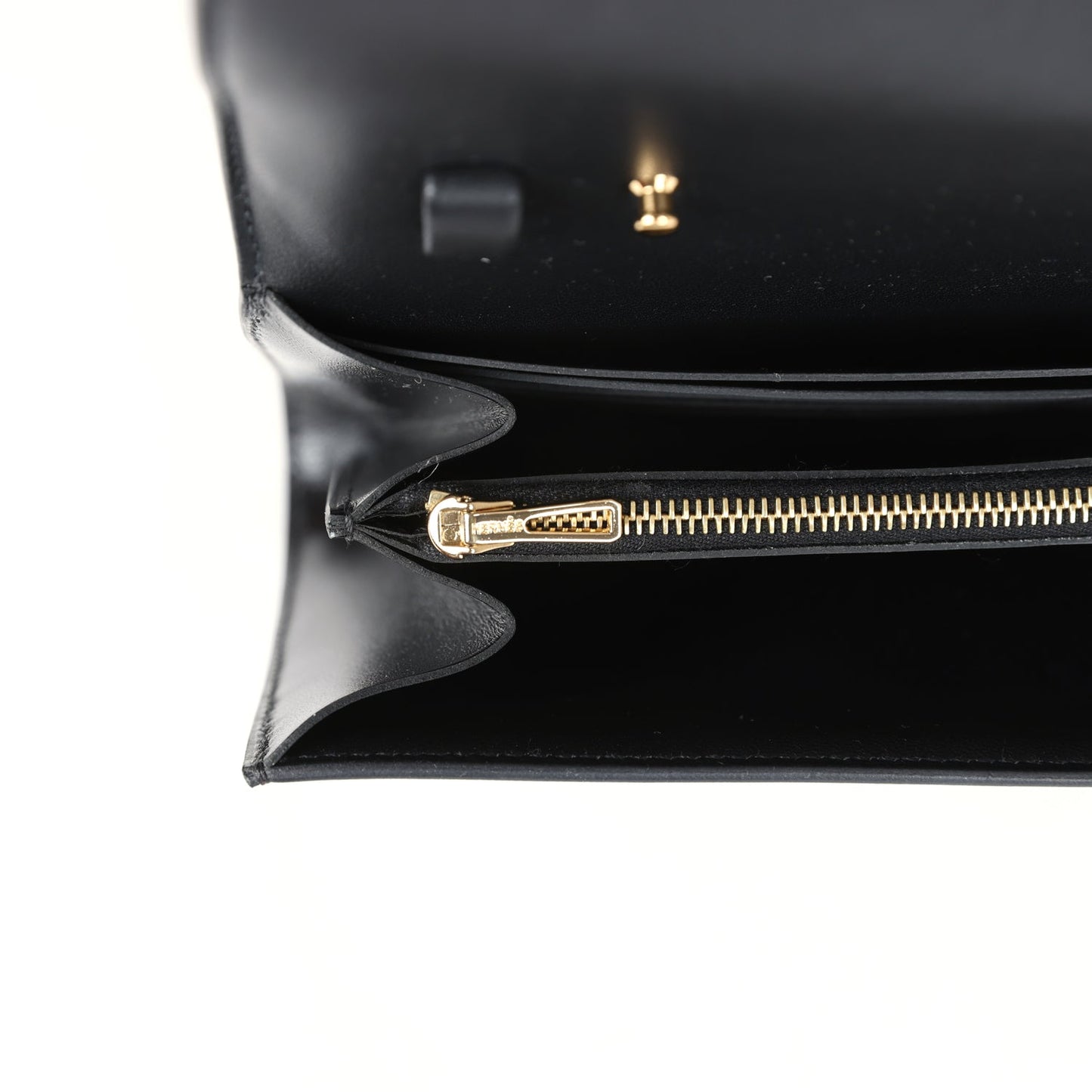 Hermes Constance Wallet To Go Black Box Gold Hardware