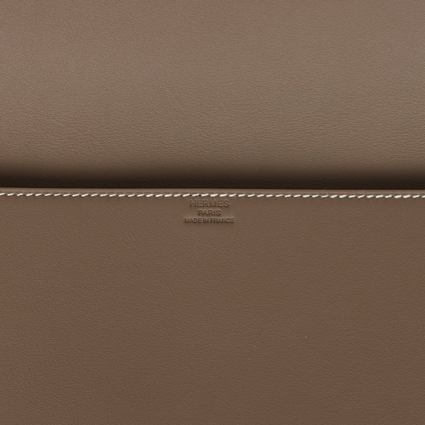 Hermes Shadow Kelly Cut Etoupe Swift