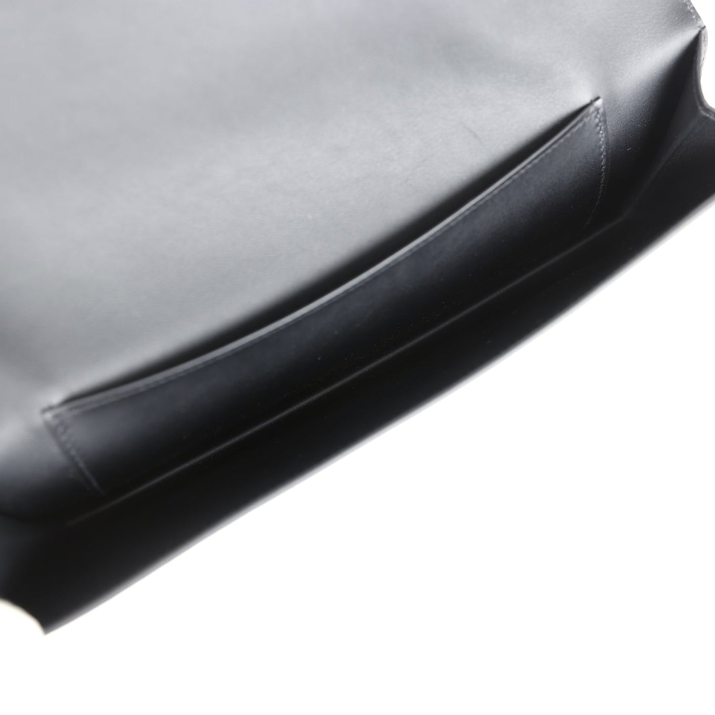 Hermes Shadow Kelly Cut Black Swift