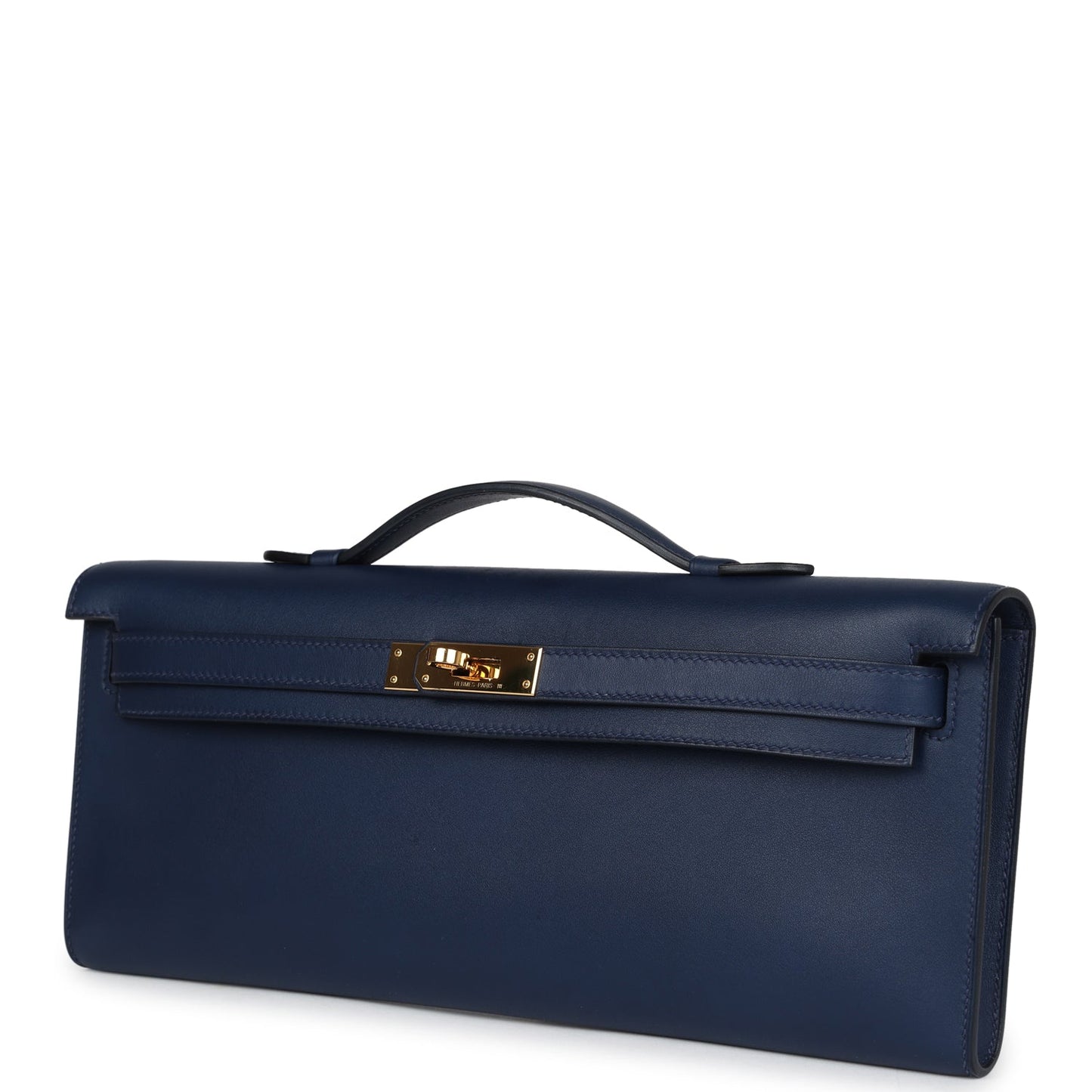 Hermes Kelly Cut Bleu Navy Swift Gold Hardware