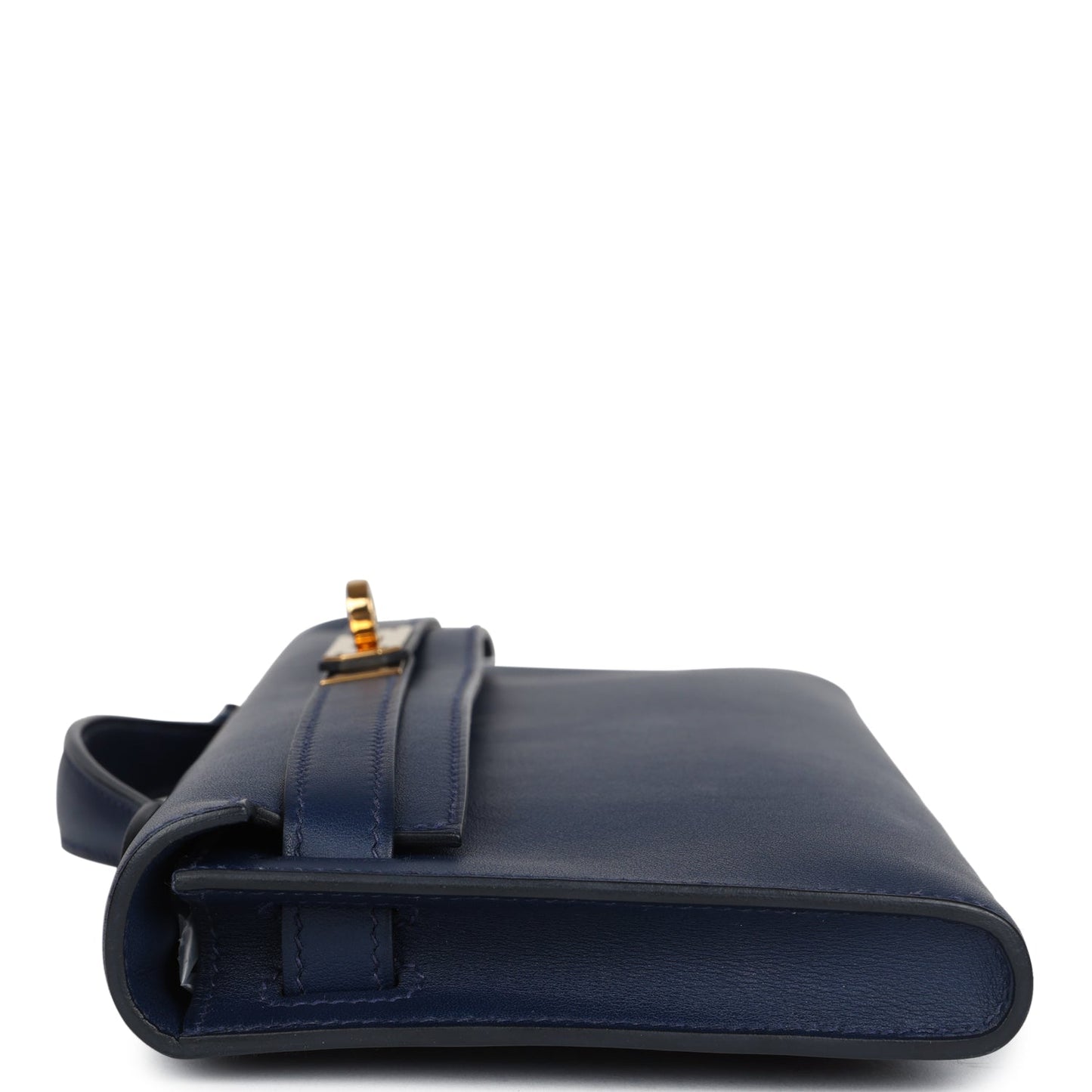 Hermes Kelly Cut Bleu Navy Swift Gold Hardware
