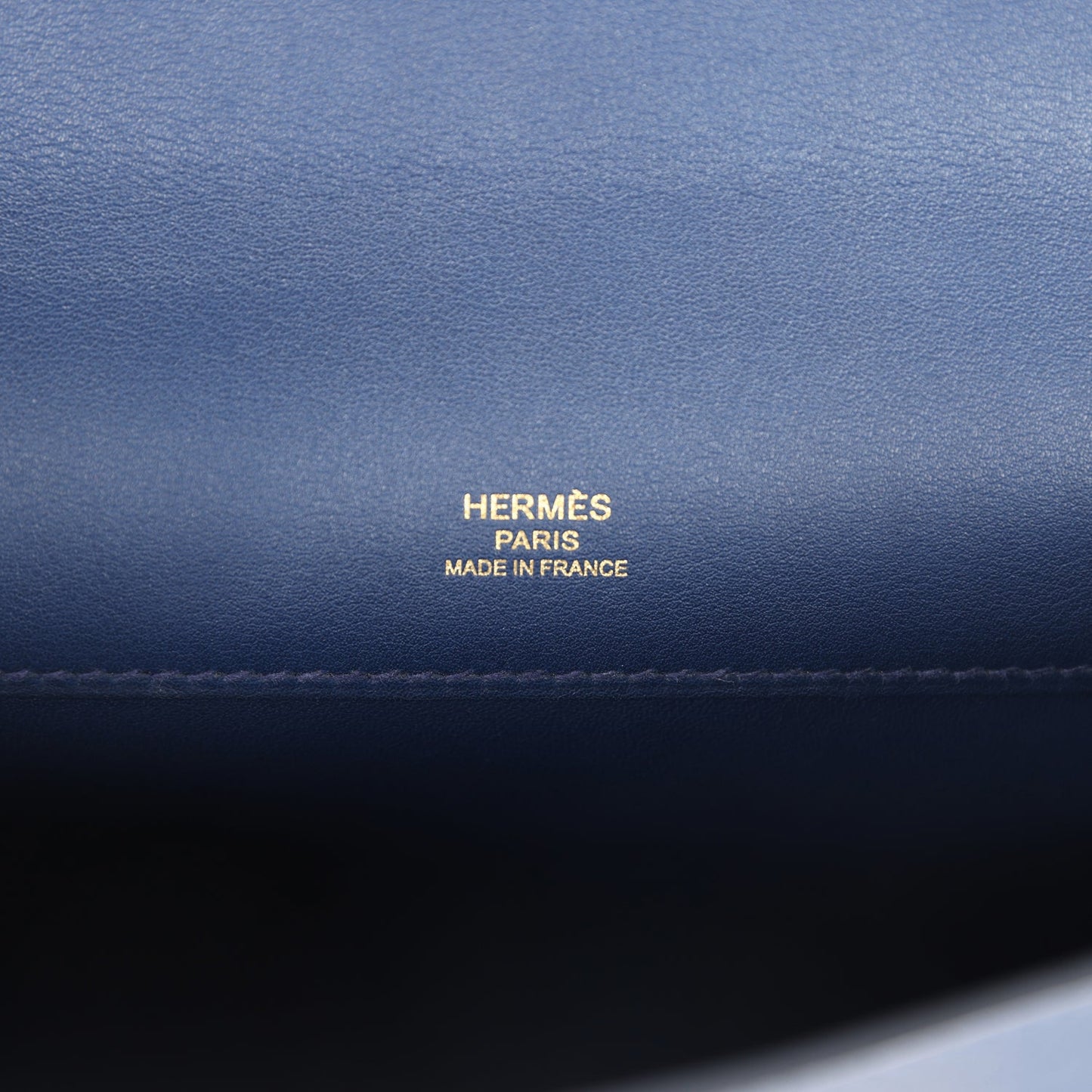Hermes Kelly Cut Bleu Navy Swift Gold Hardware
