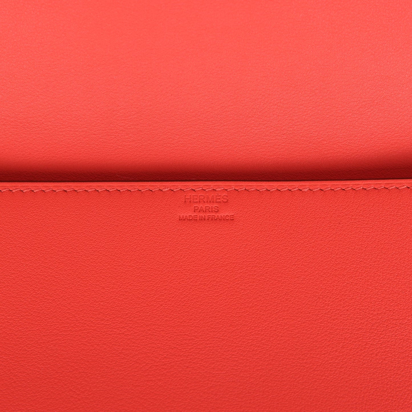 Hermes Shadow Kelly Cut Orange Field Swift