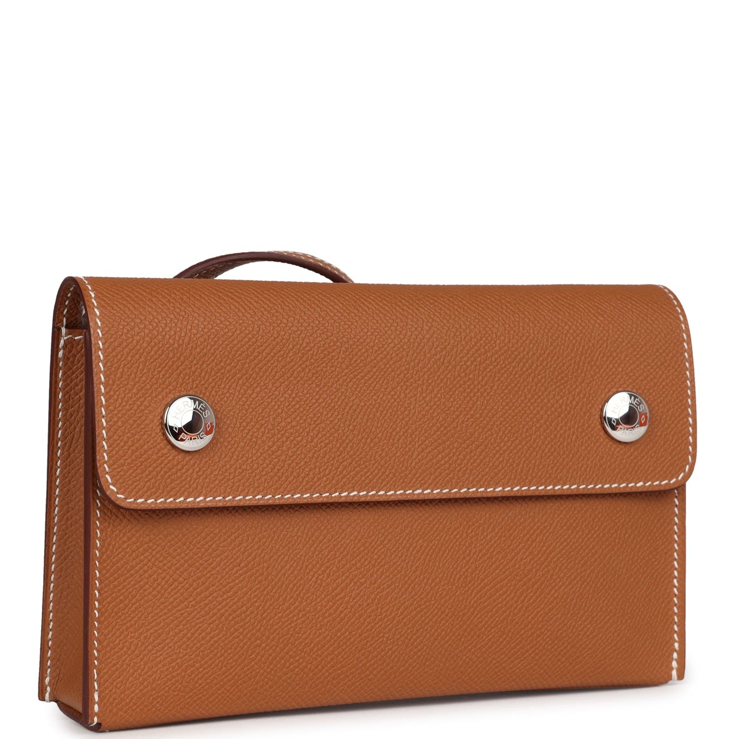 Hermes Hermesnap Wallet Gold Epsom Palladium Hardware
