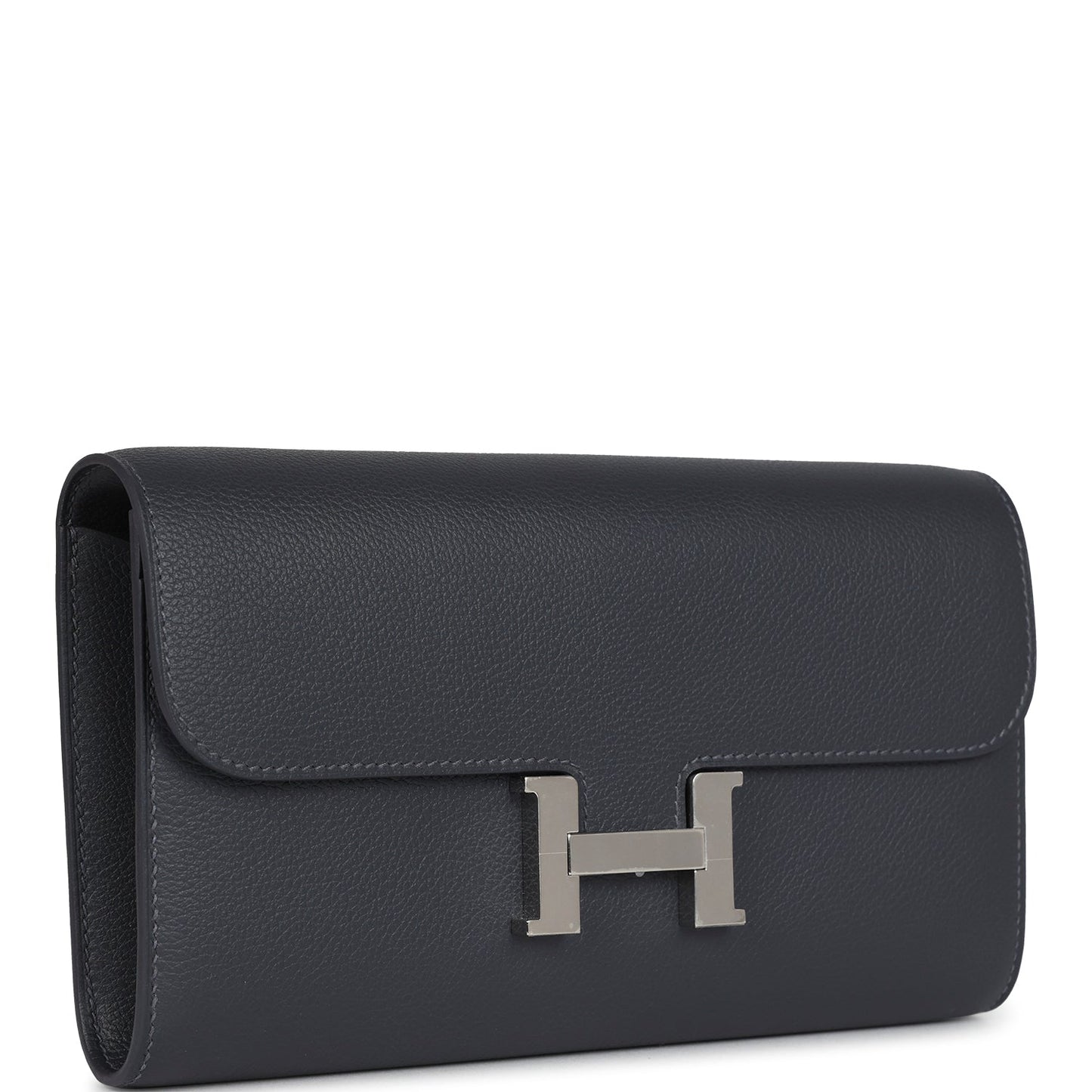 Hermes Constance Wallet To Go Ardoise Evercolor Palladium Hardware