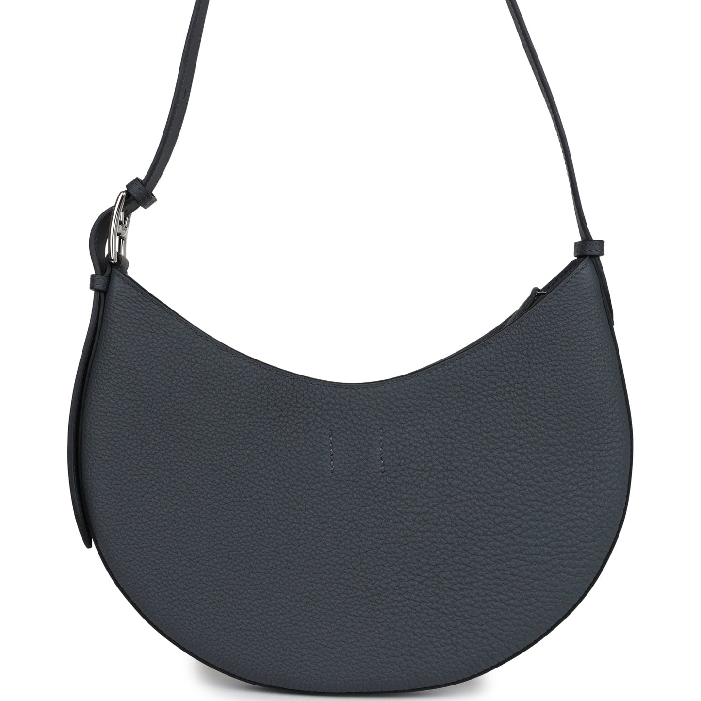 Hermes P'tit Arcon Bag Gris Misty Togo and Swift Palladium Hardware