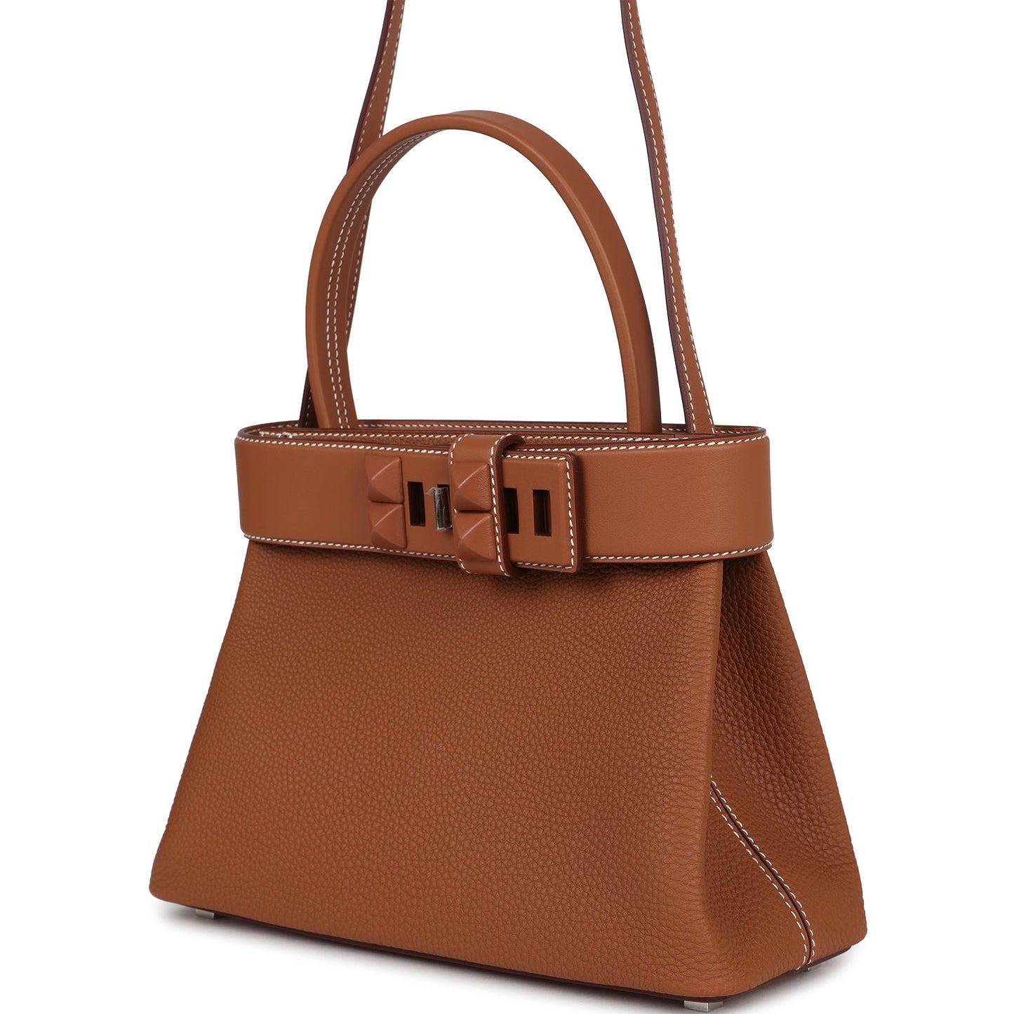 Hermes Medor Bag Gold Togo and Swift Palladium Hardware