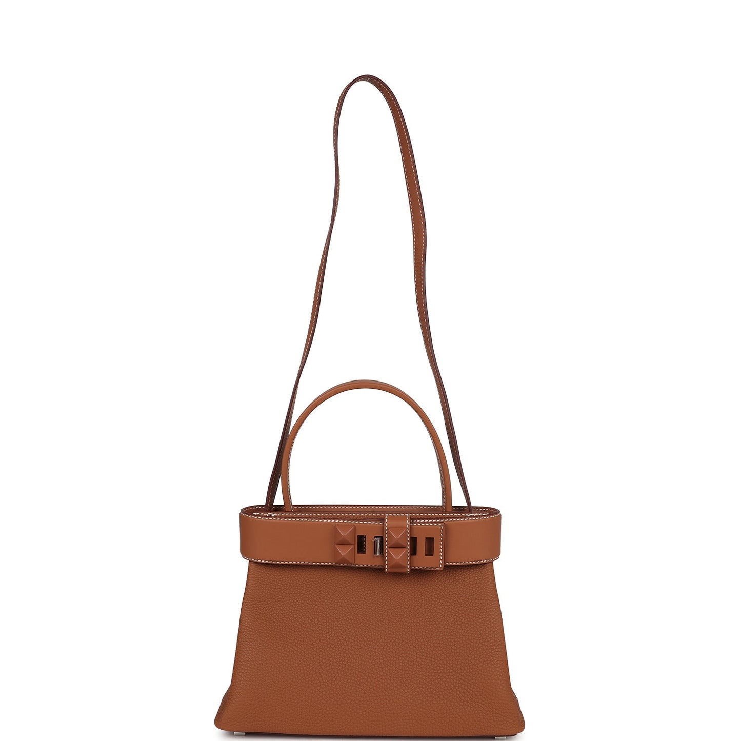 Hermes Medor Bag Gold Togo and Swift Palladium Hardware