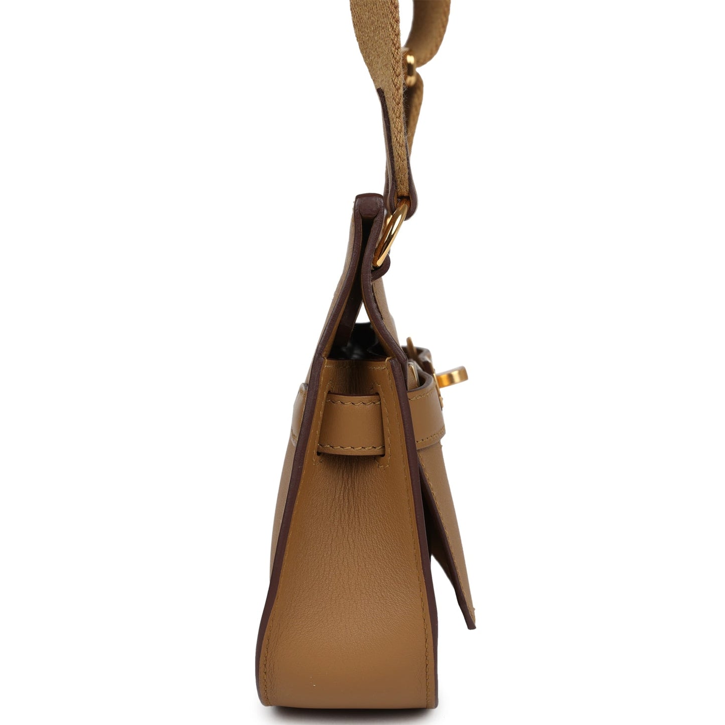 Hermes Mini Jypsiere Bronze Dore Swift Gold Hardware