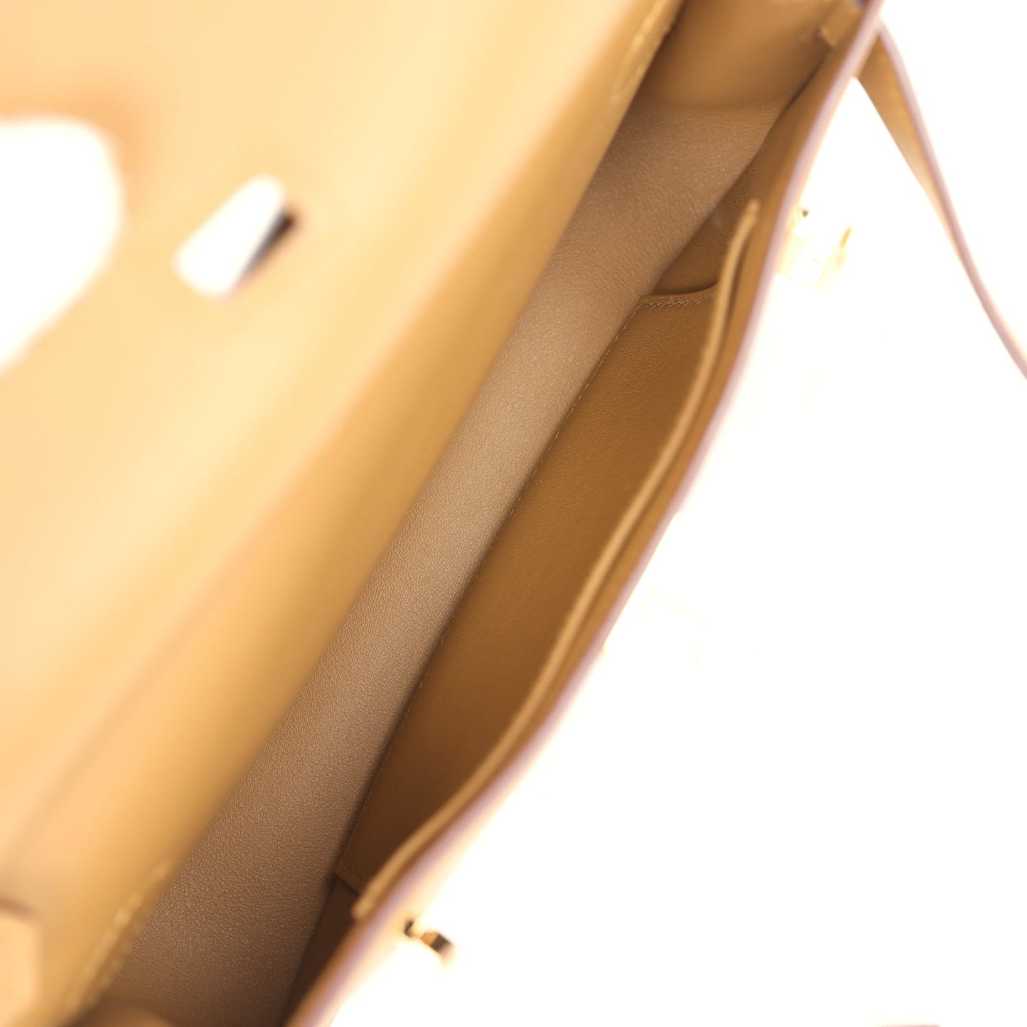 Hermes Mini Jypsiere Bronze Dore Swift Gold Hardware