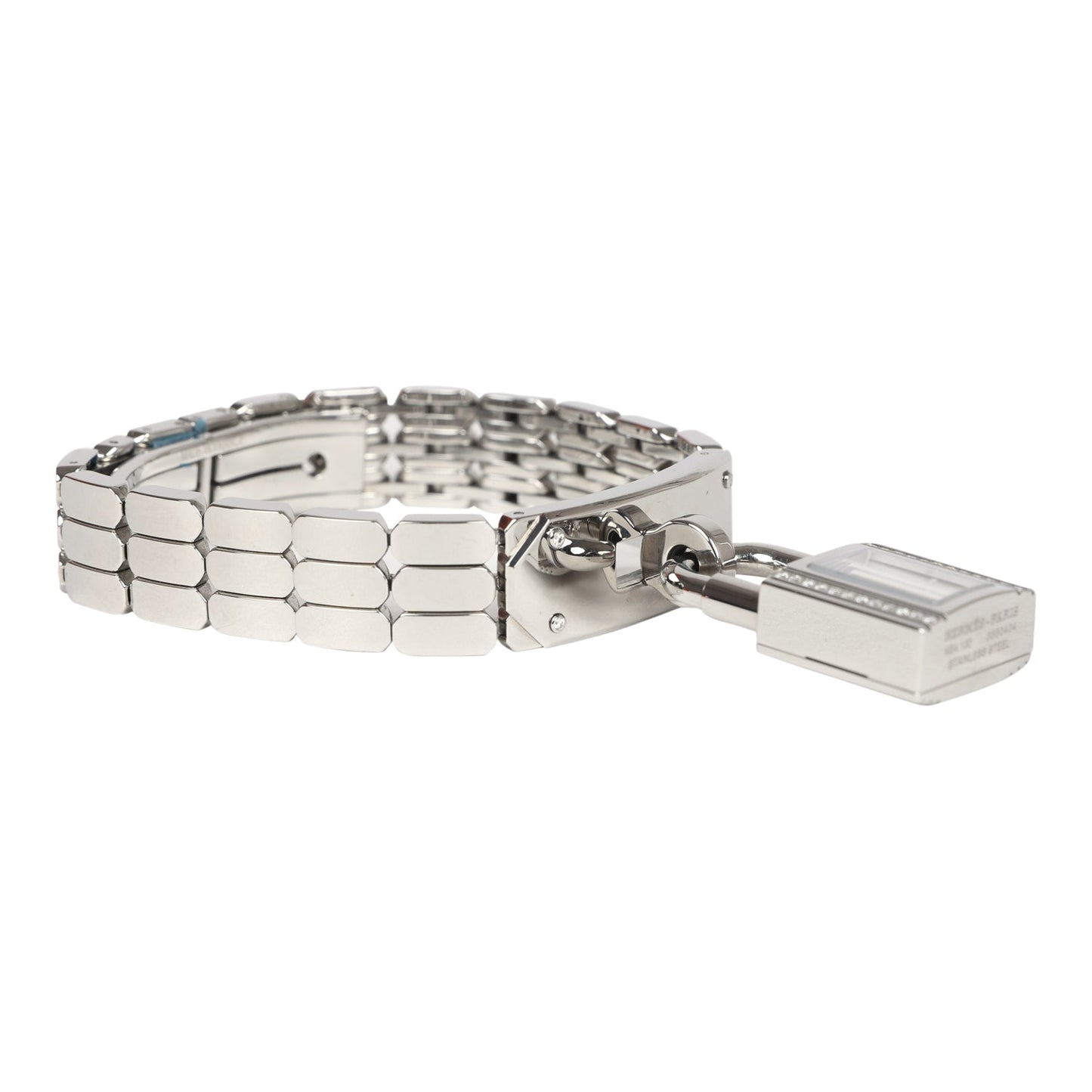Hermes Mini Kelly Watch Stainless Steel Hardware & Diamonds