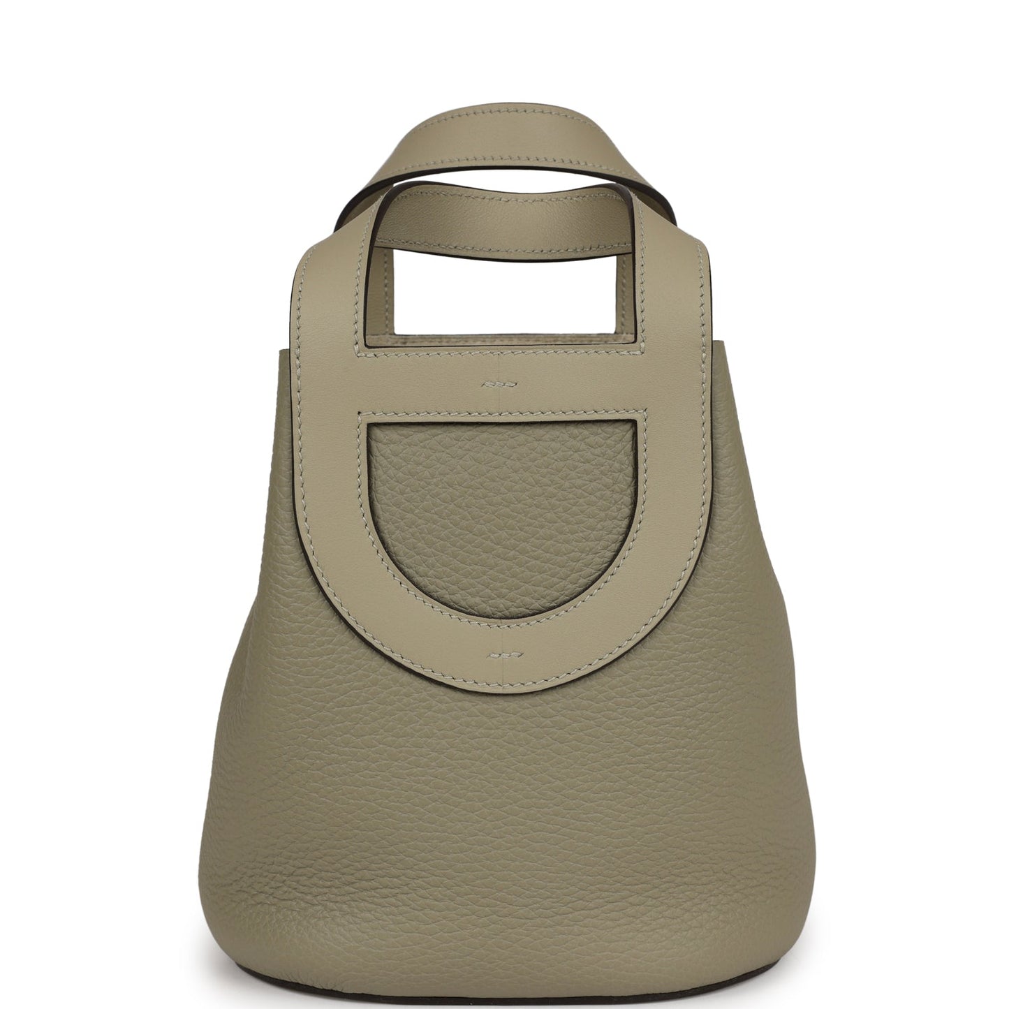 Hermes In-The-Loop 18 Sauge Clemence and Swift Gold Hardware