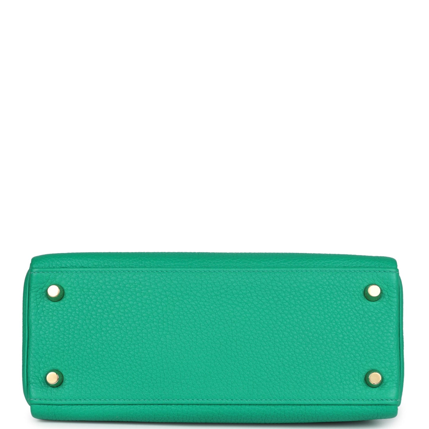 Hermes Kelly Retourne 25 Menthe Togo and Varanus Niloticus Lizard Touch Permabrass Hardware