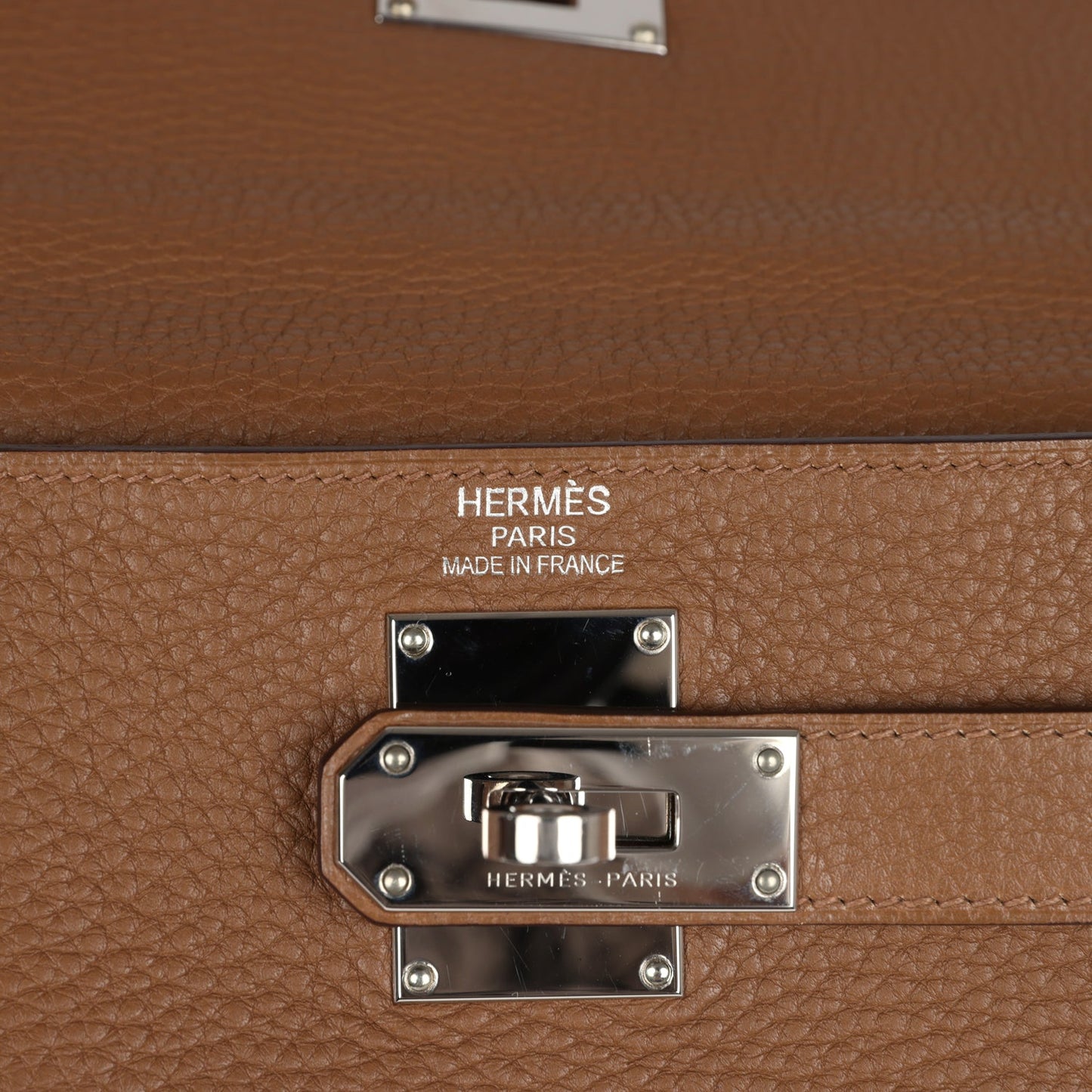 Hermes Fringe Shoulder Kelly 42 JPG Alezan Clemence Palladium Hardware