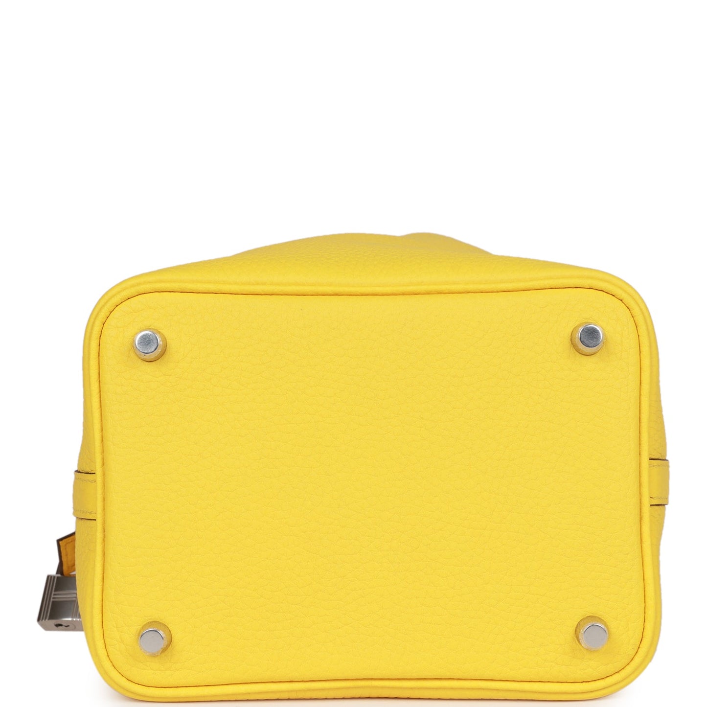 Hermes Picotin Lock 18 Jaune de Naples Clemence Palladium Hardware