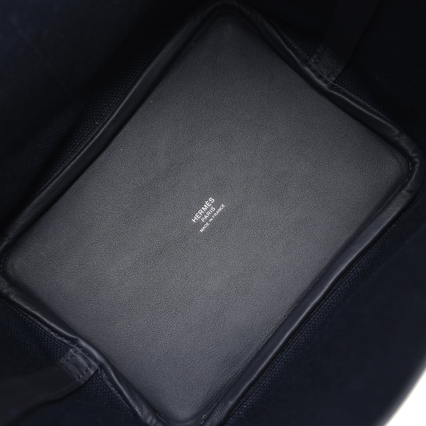Hermes Picotin Cargo 18 Caban Swift and Black Toile Canvas Palladium Hardware