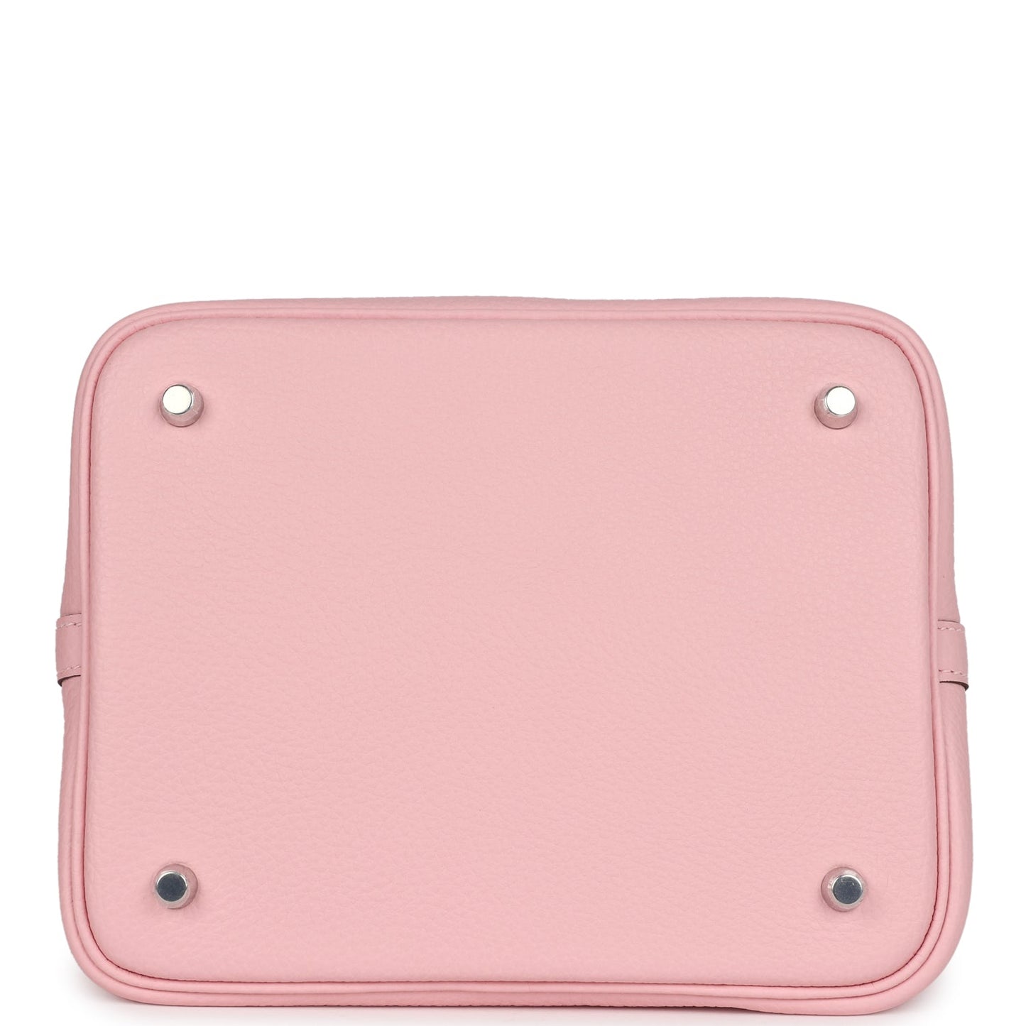 Hermes Picotin Lock 22 Rose Azalee Clemence Palladium Hardware