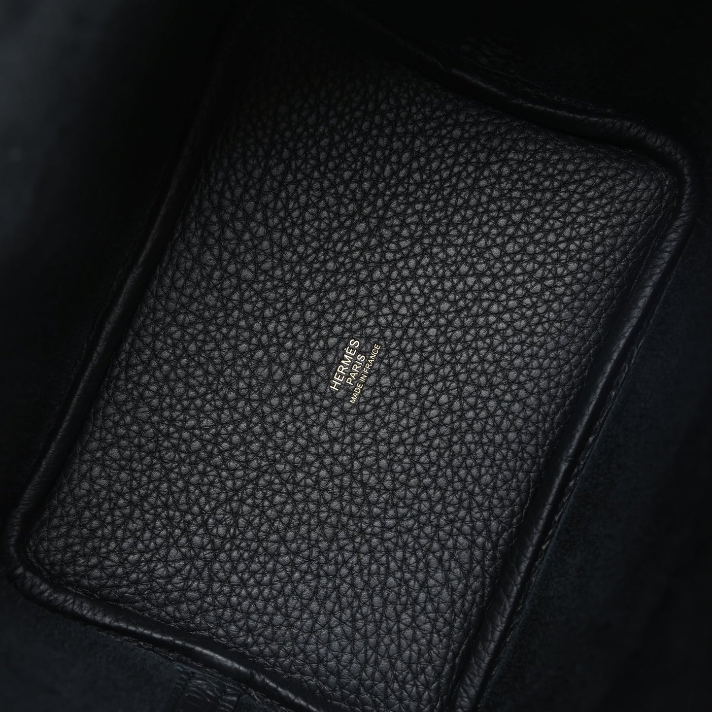 Hermes Picotin Lock 18 Black Clemence Gold Hardware