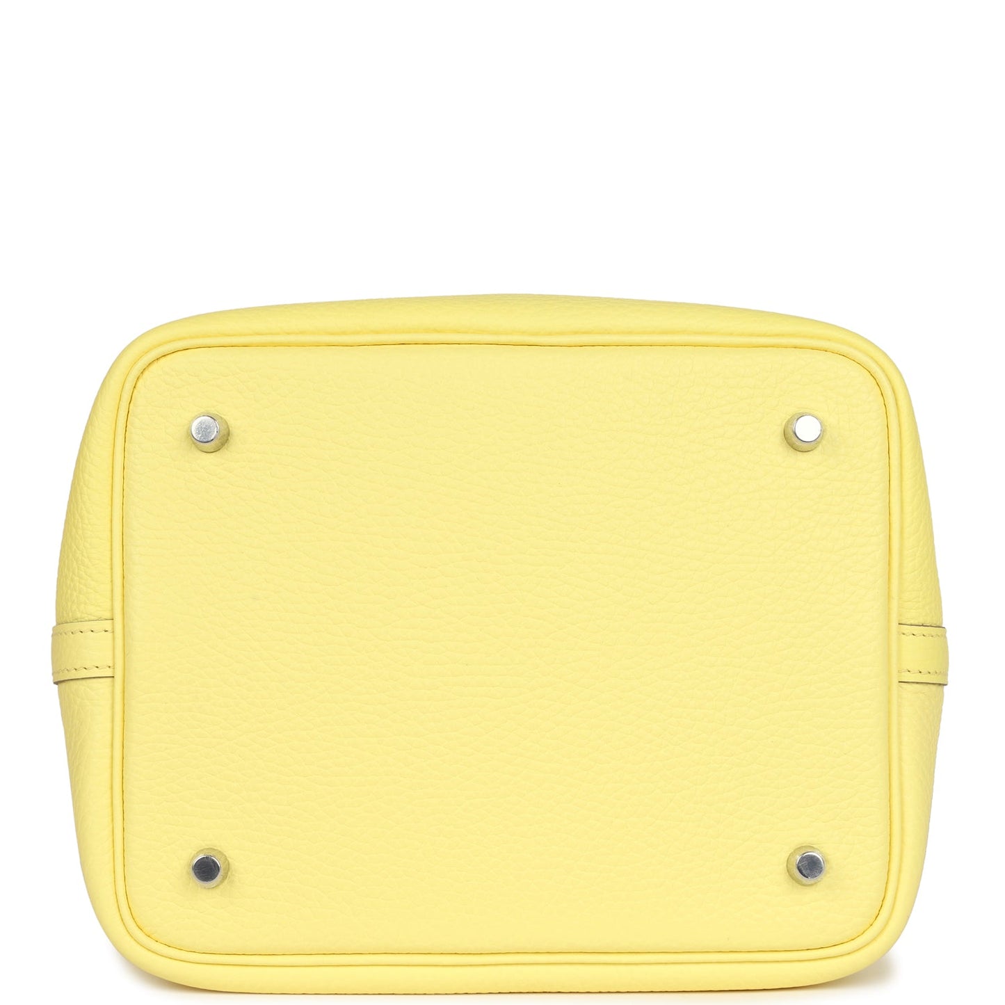 Hermes Picotin Lock 22 Limoncello Clemence Palladium Hardware
