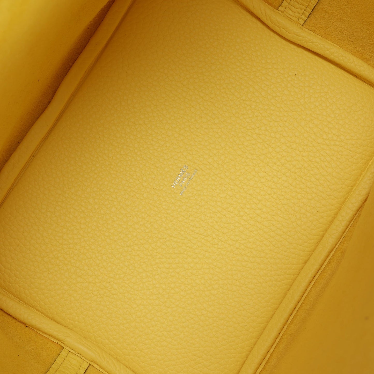 Hermes Picotin Lock 22 Limoncello Clemence Palladium Hardware