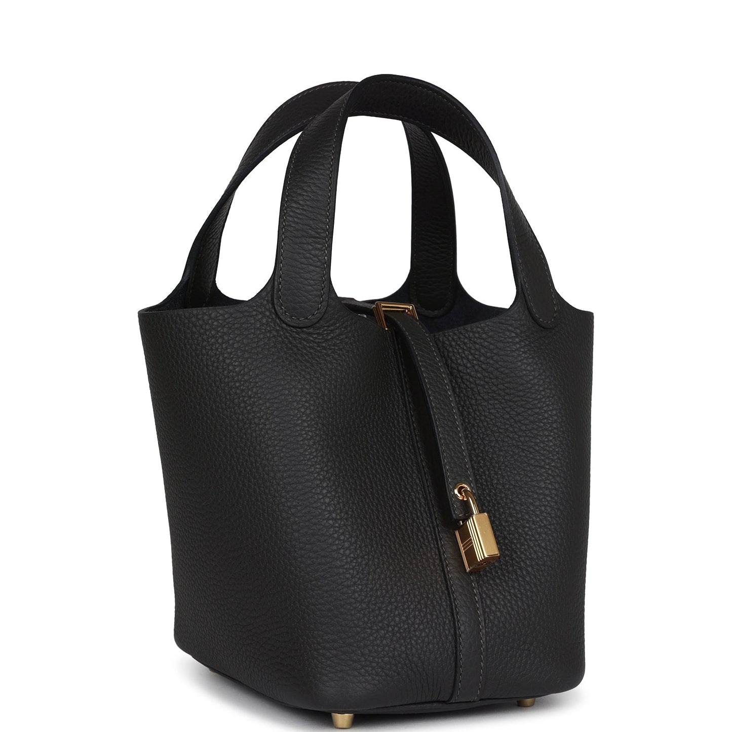 Hermes Picotin Lock 18 Dark Bronze Clemence Gold Hardware